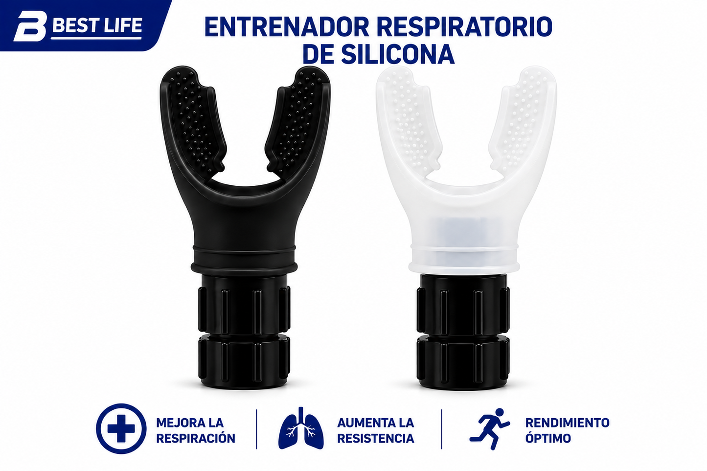 Ejercitador respiratorio portátil para pulmones