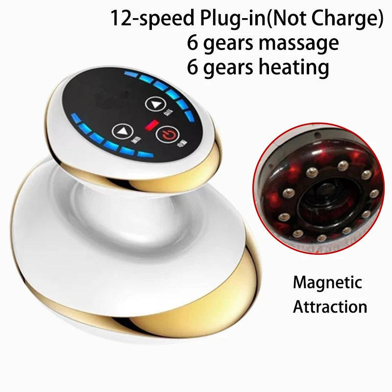 Masajeador Eléctrico Guasha y Ventosa con Calor — BestLife