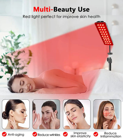 Panel de Terapia de Luz Roja LED 660nm + 850nm — BestLife