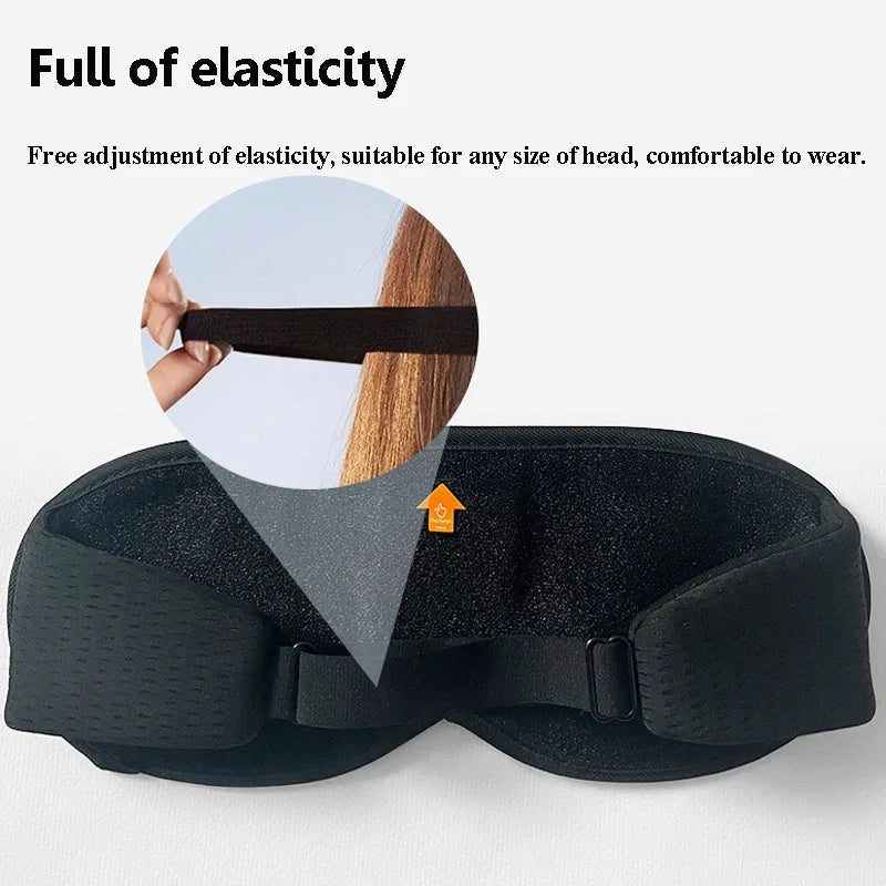 Antifaz Bluetooth 3D para Dormir con Música — BestLife