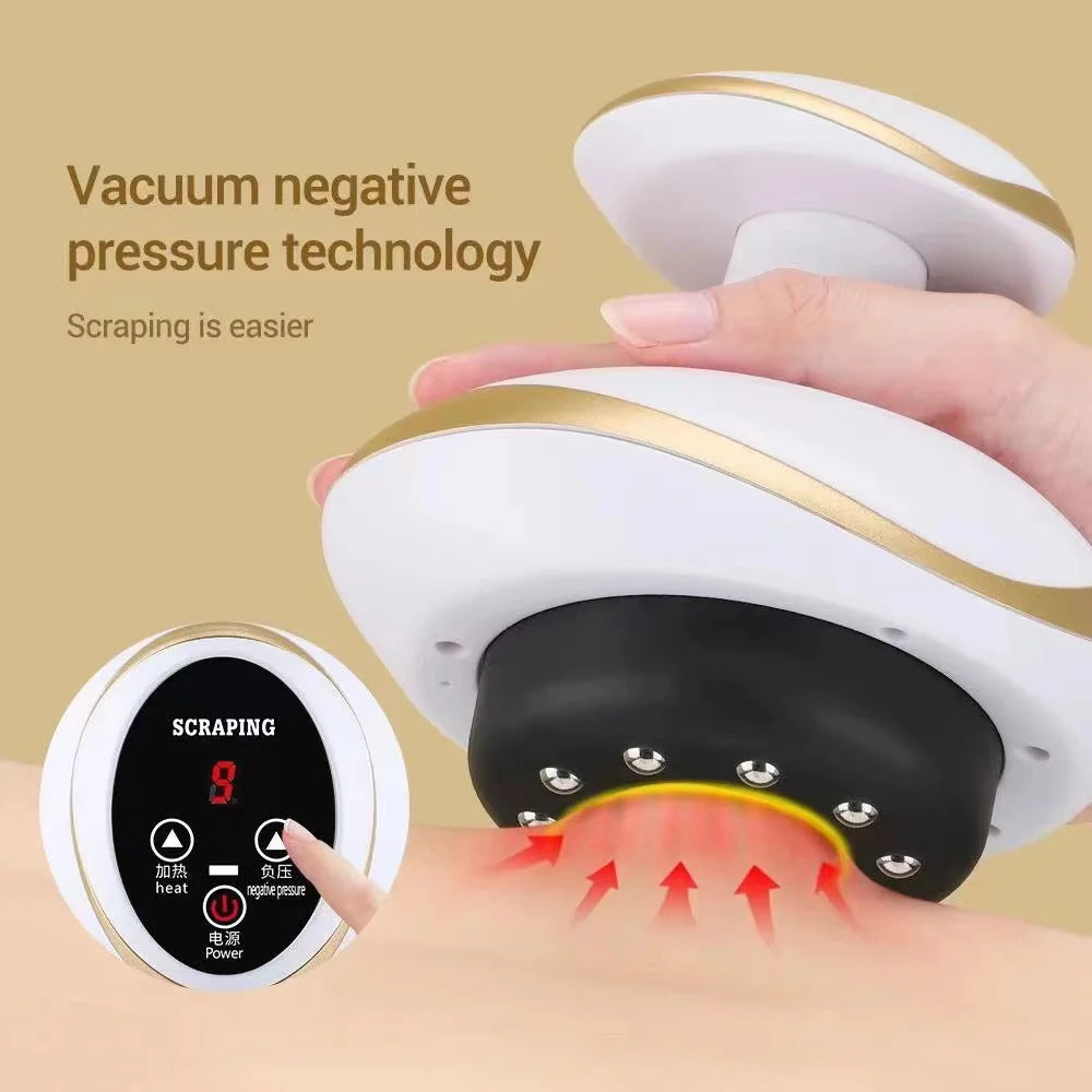 Masajeador Eléctrico Guasha y Ventosa con Calor — BestLife