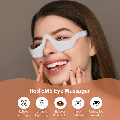 Masajeador de Ojos 3D EMS — Antifatiga Visual y Antiedad
