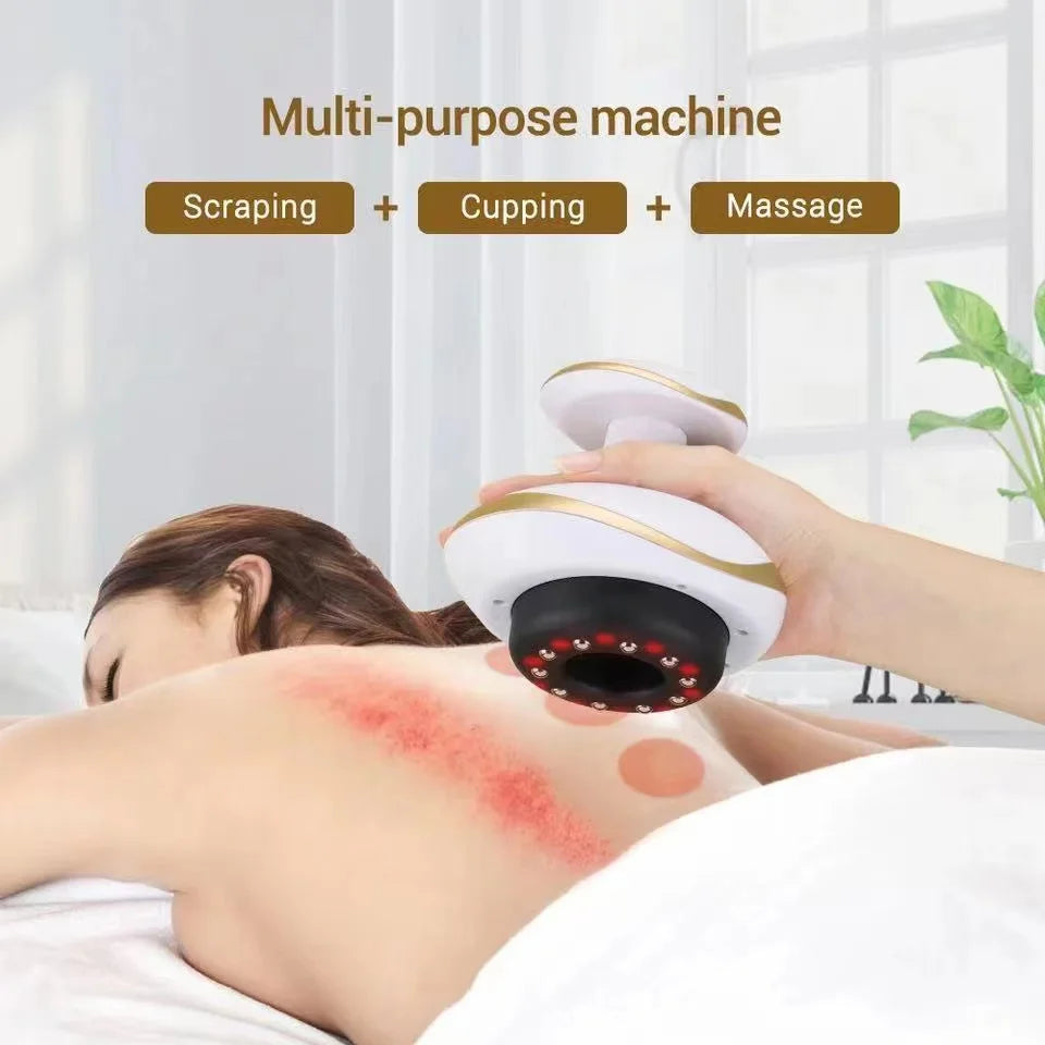 Masajeador Eléctrico Guasha y Ventosa con Calor — BestLife