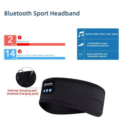 Diadema Bluetooth para Dormir con Música — BestLife
