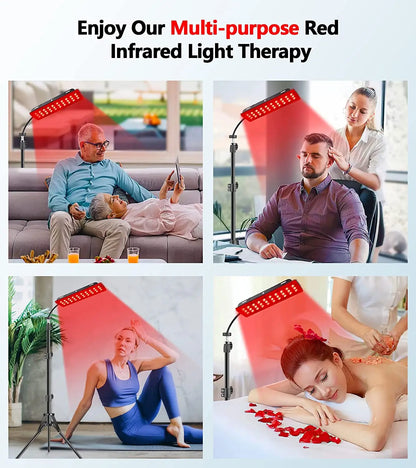 Panel de Terapia de Luz Roja LED 660nm + 850nm — BestLife
