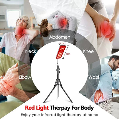 Panel de Terapia de Luz Roja LED 660nm + 850nm — BestLife