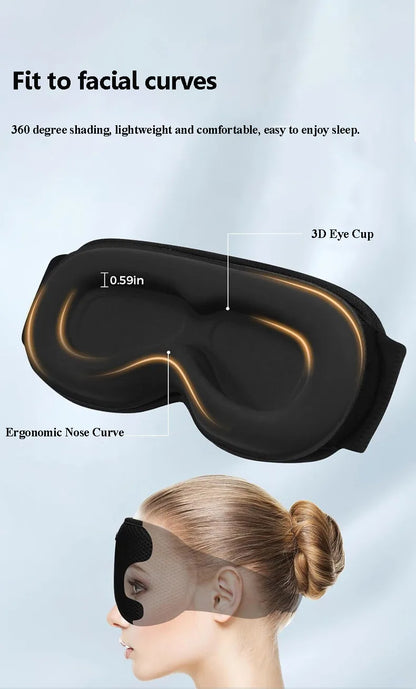 Antifaz Bluetooth 3D para Dormir con Música — BestLife