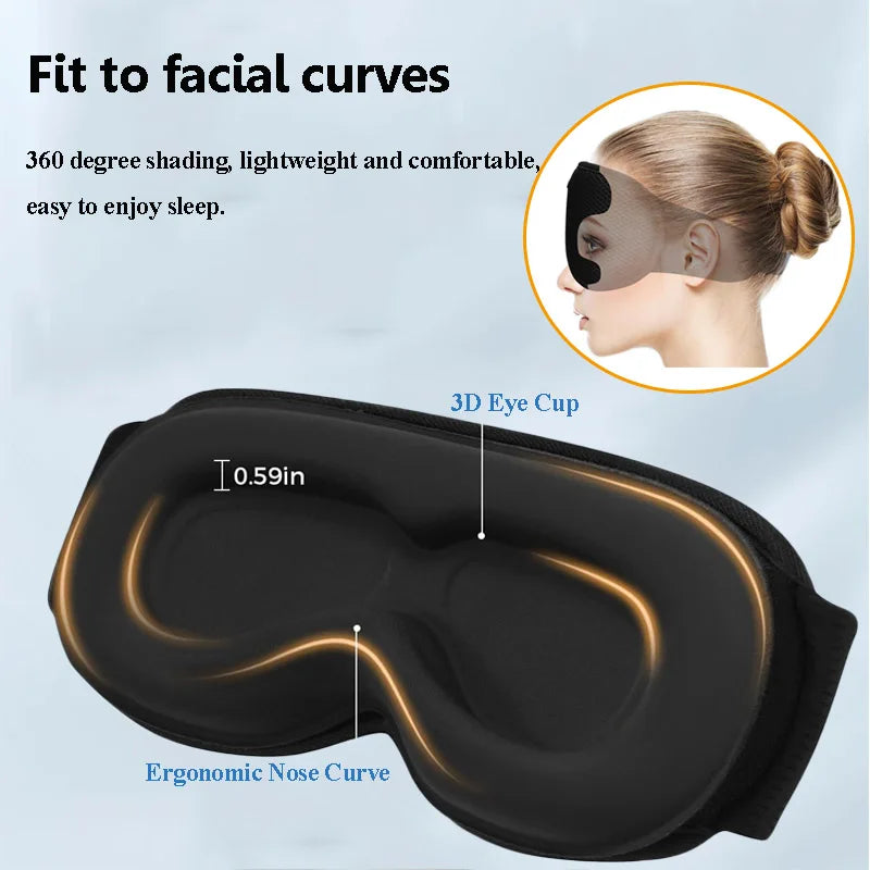 Antifaz Bluetooth 3D para Dormir con Música — BestLife