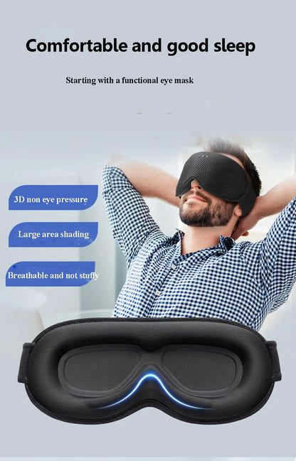Antifaz Bluetooth 3D para Dormir con Música — BestLife
