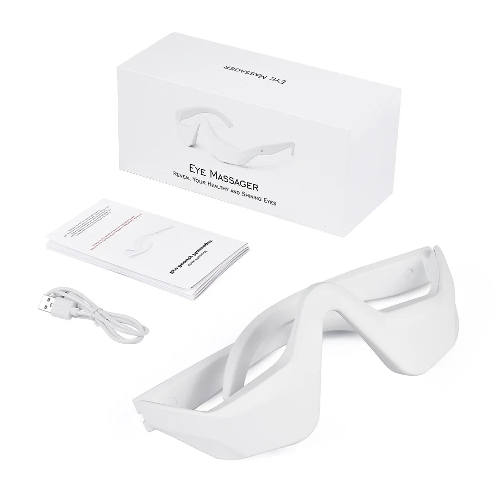 Masajeador de Ojos 3D EMS — Antifatiga Visual y Antiedad