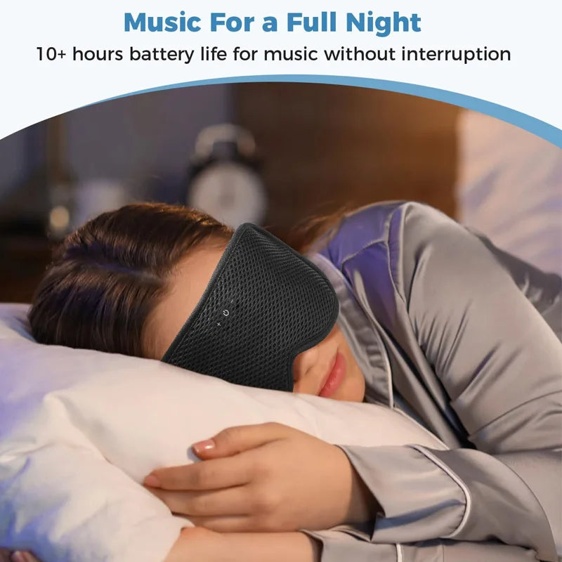 Antifaz Bluetooth 3D para Dormir con Música — BestLife