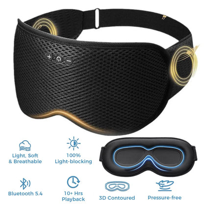 Antifaz Bluetooth 3D para Dormir con Música — BestLife